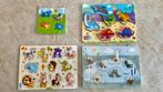 Houten puzzels - dieren & dino's, Ophalen, Gebruikt, Overige typen