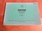 Onderdelen catalogus Mercedes Unimog 406, Unimog 416 Cabine, Ophalen of Verzenden
