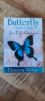 Butterfly oracle cards - Doreen Virtue, Gelezen, Ophalen of Verzenden