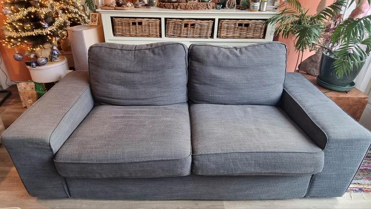 2 zitsbank, Huis en Inrichting, Banken | Bankstellen, Gebruikt, 200 tot 250 cm, 75 tot 100 cm, Stof, Ophalen