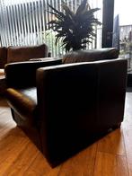 Lederen stoel, Huis en Inrichting, Ophalen, Gebruikt, 50 tot 75 cm, Leer