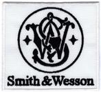 Smith Wesson stoffen opstrijk patch embleem #1, Ophalen of Verzenden, Nieuw, Shirt
