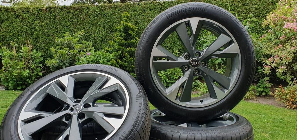 20" Audi Q4 Etron / Sportback orig S-line velgen zomer NIEUW, Auto-onderdelen, Banden en Velgen, 255 mm, Banden en Velgen, Nieuw