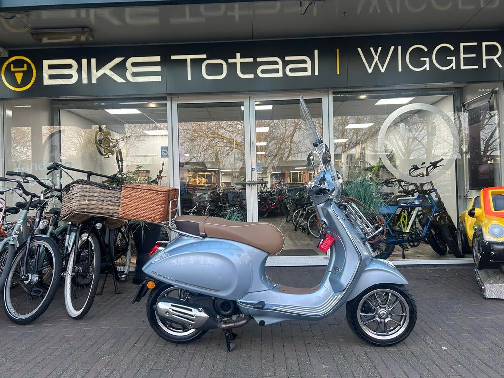 Vespa Primavera Picknic - Nieuwstaat, slechts 435 km!, Fietsen en Brommers, Scooters | Vespa, Ophalen, Overige modellen, Maximaal 45 km/u