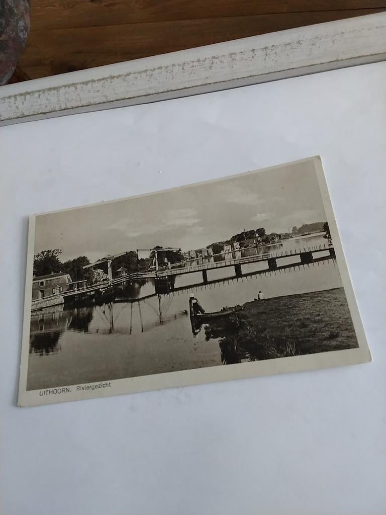 UITHOORN. RIVIERGEZICHT. 1935, Ophalen of Verzenden, 1920 tot 1940, Zuid-Holland