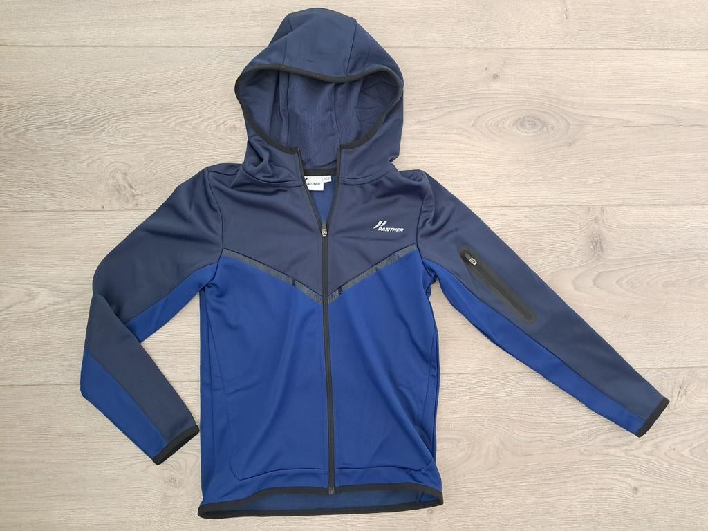 Trainingsvest trainingsjas Panther maat 128  -Nieuw-, Jongen of Meisje, Nieuw, Ophalen of Verzenden, Panter