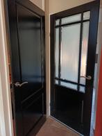 zwarte binnendeuren, Ophalen, 80 tot 100 cm, Binnendeur, Zo goed als nieuw