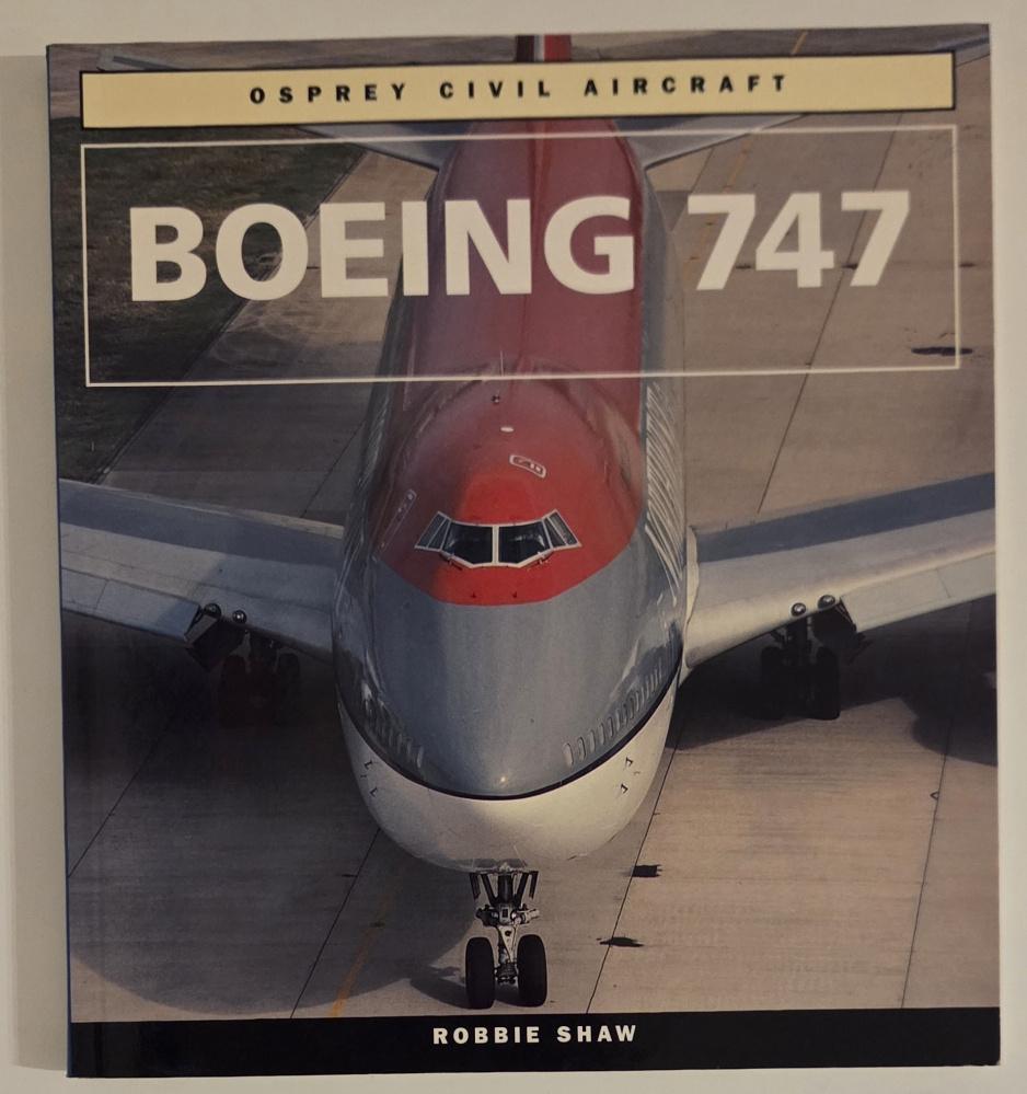 Boeing 747 (Osprey paperback), Ophalen of Verzenden, Gelezen, Vliegtuig