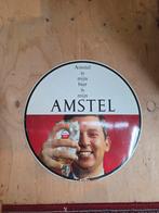 Vintage Amstel Bier Reclamebord - "Amstel is mijn bier", Verzamelen, Merken en Reclamevoorwerpen, Ophalen of Verzenden, Gebruikt
