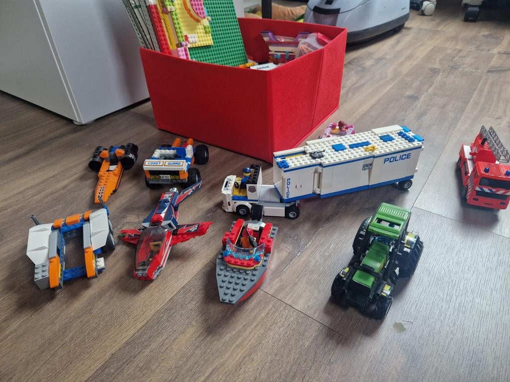 Lego, Ophalen