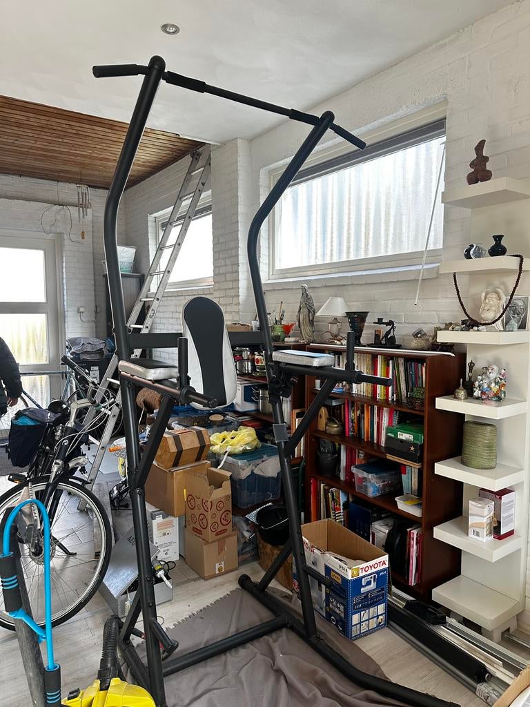 Pull-up en dip / ab apparaat - Goede conditie, Ophalen, Gebruikt, Armen, Overige typen