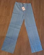 Lichtblauwe broek - Sanne stripe pants, Kleding | Dames, Blauw, Maat 46/48 (XL) of groter, Nieuw, Ophalen of Verzenden