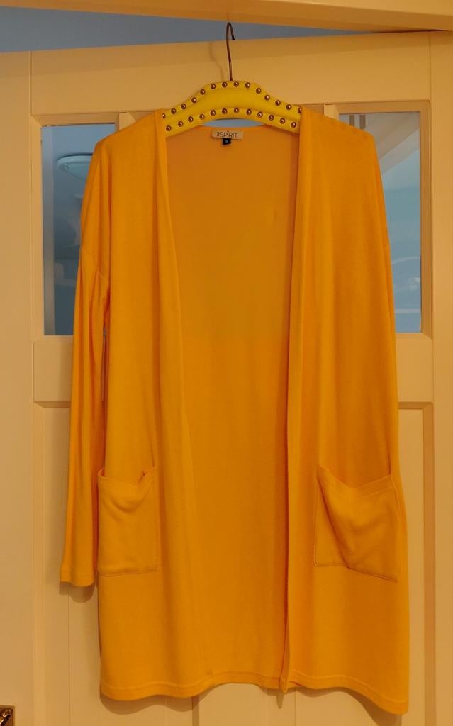 Okergeel Lang Vest - Maat S, True Spirit, Ophalen, Maat 36 (S), Geel