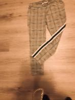 Geruite broek met bies maat M, Maat 38/40 (M), Ophalen of Verzenden, Zo goed als nieuw, Grijs