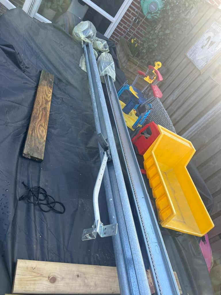 Garage deur opener, Minder dan 150 cm, Ophalen of Verzenden, Zo goed als nieuw, Markies