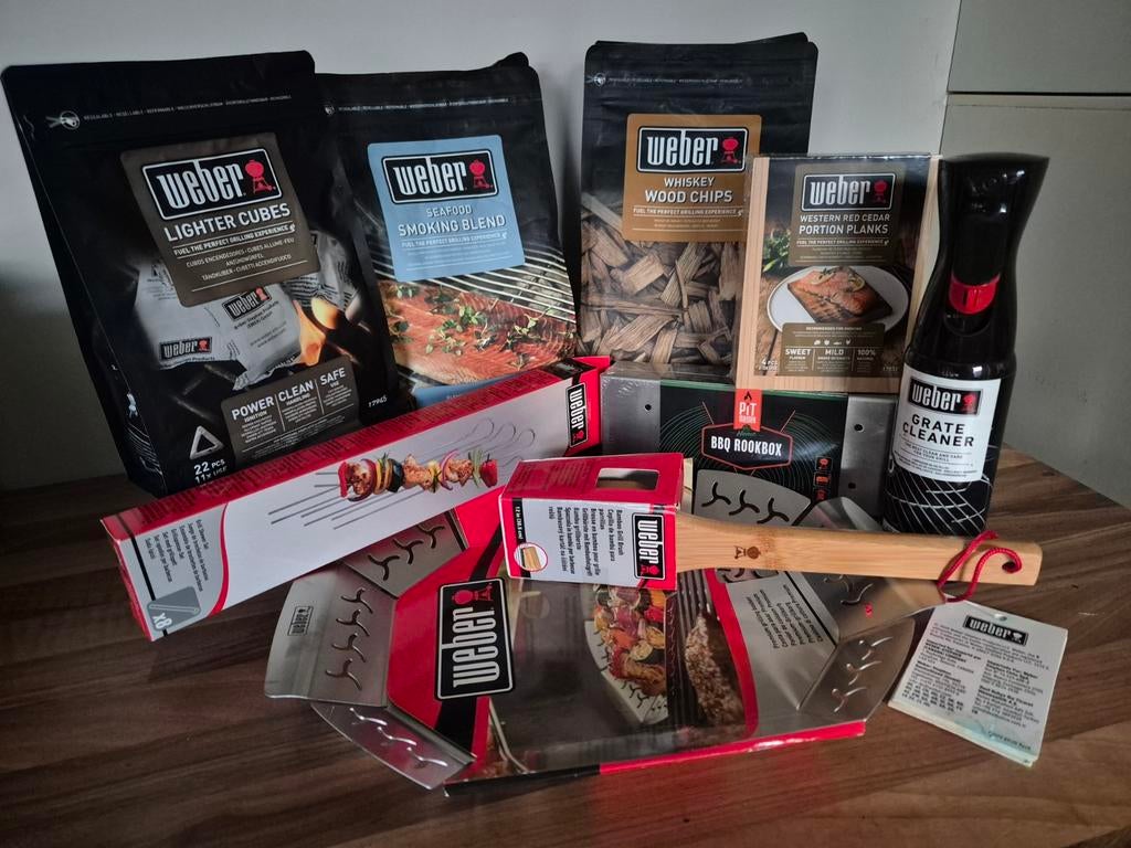 Weber bbq pakket, Ophalen of Verzenden, Nieuw, WEBER