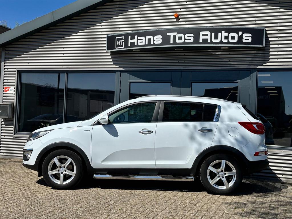 Kia Sportage 2.0 Super Pack AWD AUTOMAAT Panorama / Leer / C, Auto's, Kia, Automaat, Gebruikt, Zwart, 4 cilinders