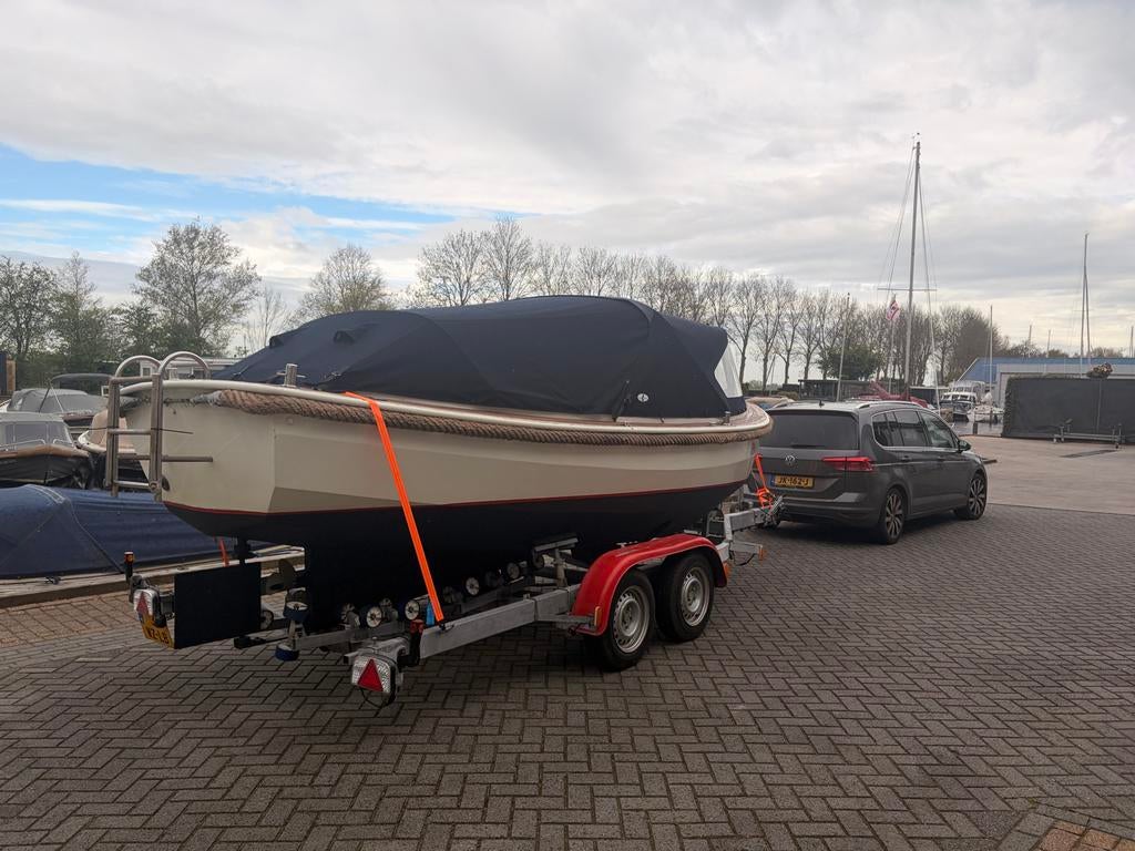 Boottrailer Tandemasser, Ophalen, Gebruikt, 1500 tot 3000 kg, Sloepentrailer