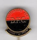 Speldje SUPPORTERS VERENIGING DFC  DORDRECHT ROOD-WITTEN, Verzamelen, Verzenden, Gebruikt, Overige onderwerpen