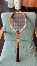 Dunlop vintage houten racket met spanner, Ophalen of Verzenden, Zo goed als nieuw, Racket, Dunlop