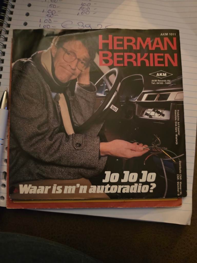 Herman Berkien - Jo Jo Jo Waar is m'n autoradio?, Ophalen of Verzenden, Gebruikt