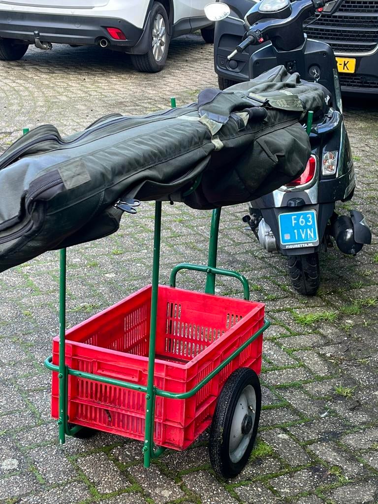 Viskar karper hengelsport, Watersport en Boten, Ophalen of Verzenden, Gebruikt, Overige typen