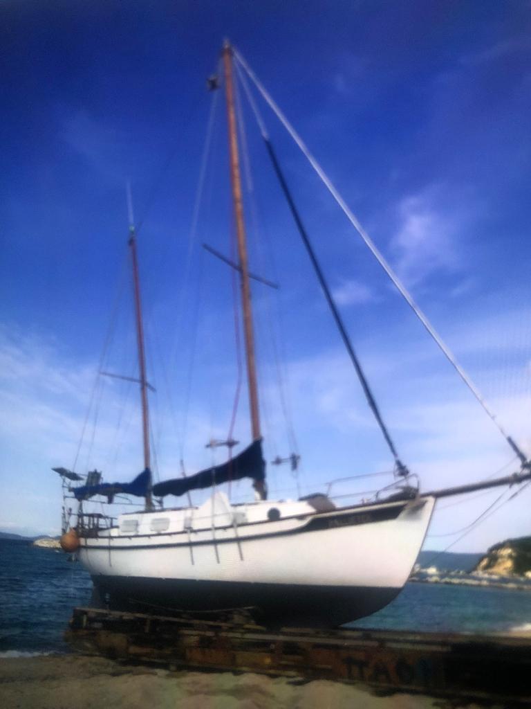 Zeilboot Collin Archer 33vt spitsgat, Watersport en Boten, Kajuitzeilboten en Zeiljachten, Ophalen, Gebruikt, Diesel, 9 tot 12 meter