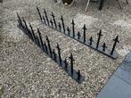 Klassieke gietijzeren spijlen/ornamenten voor op een muur, Ophalen, Gebruikt, IJzer, Sierhekwerk