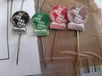 Set van 4 Mondail, Ophalen of Verzenden, Nieuw, Sport, Speldje of Pin