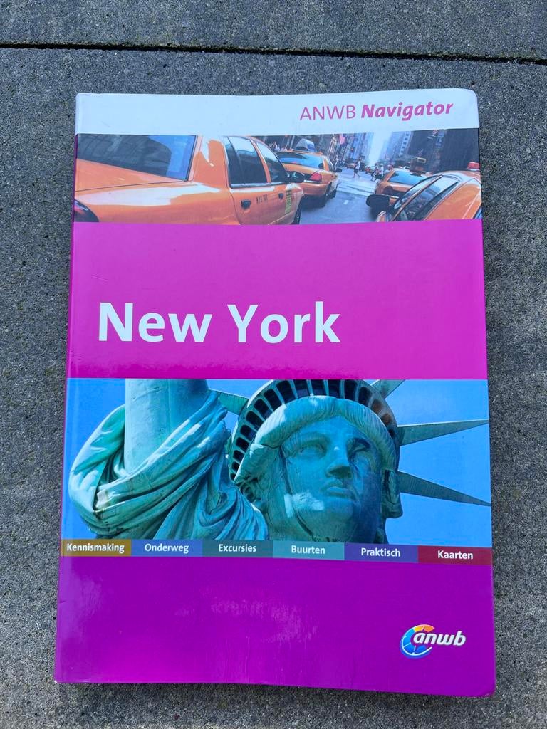 ANWB Navigator Reisgids New York, Ophalen of Verzenden, Zo goed als nieuw, Reisgids of -boek, Noord-Amerika