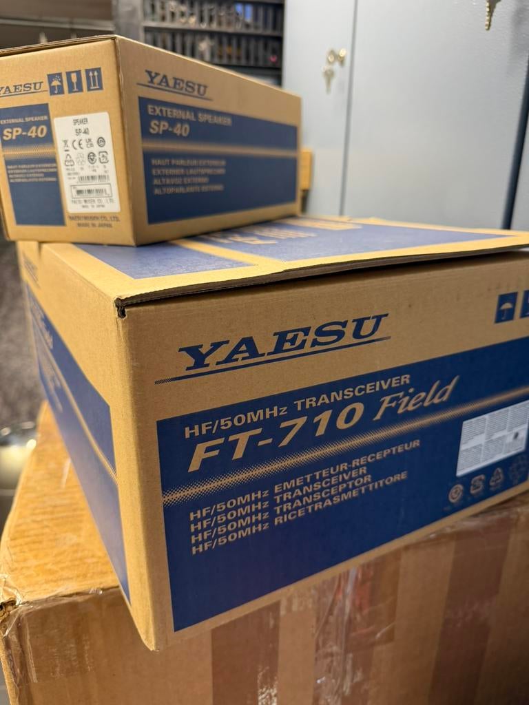 Yaesu FT-710 met SP-40, Ophalen of Verzenden, Nieuw, Zender en Ontvanger