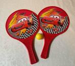 Twee Cars rackets met een balletje., Ophalen, Gebruikt