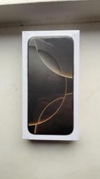 Iphone 16 pro max 265 GB nieuw in doos!, Telecommunicatie, Mobiele telefoons | Apple iPhone, Ophalen of Verzenden, Zo goed als nieuw