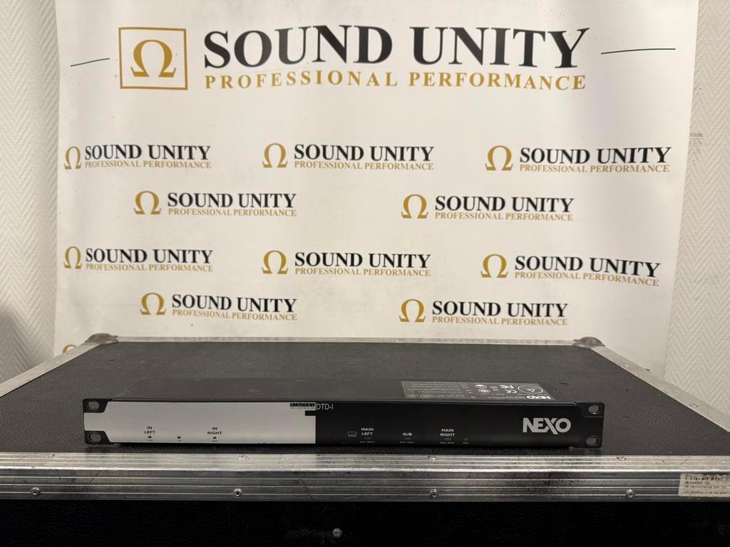 Nexo DTD-IU controller, Audio, Tv en Foto, Luidsprekers, Zo goed als nieuw, 120 watt of meer, Front, Rear of Stereo speakers, Ophalen