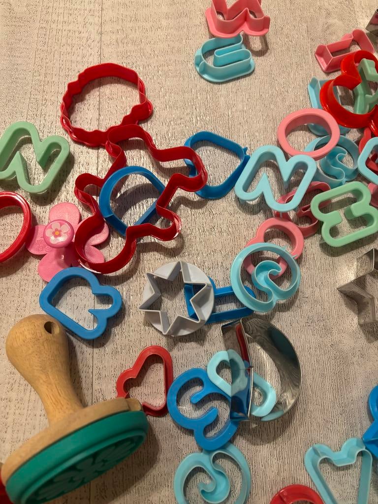 Koekjesvormen en stempelsjablonen, Ophalen of Verzenden, Gebruikt