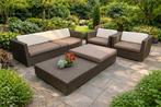 Dedon Loungeset Tuinset, Ophalen, Zo goed als nieuw, Wicker, Hocker