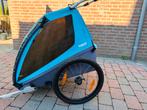 Thule Coaster XT fietskar incl. diverse accessoires, Ophalen, Gebruikt, Opvouwbaar, Kinderkar