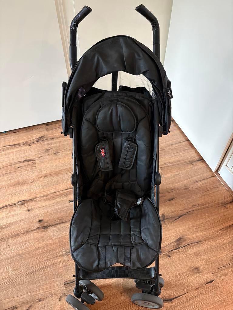 Easywalker Mini Cooper buggy, Kinderen en Baby's, Buggy's, Gebruikt, Overige merken, Regenhoes, Verstelbare rugleuning, Zonnekap