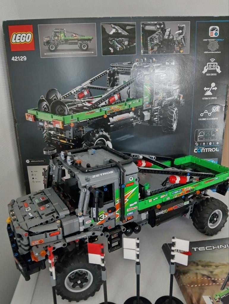 Mercedes 4x4 vrachtwagen 42129 technisch lego, Ophalen, Gebruikt, Lego, Compleet
