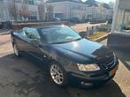 Saab 9-3 1.8 T 110KW NAVI/LEDER Cabrio AUT 2005 Zwart, 1998 cc, 4 cilinders, Cabriolet, 4 stoelen