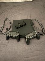 Ps4 slim 500 gb met 2 controllers, Spelcomputers en Games, Spelcomputers | Sony PlayStation 4, 500 GB, Met 2 controllers, Ophalen of Verzenden