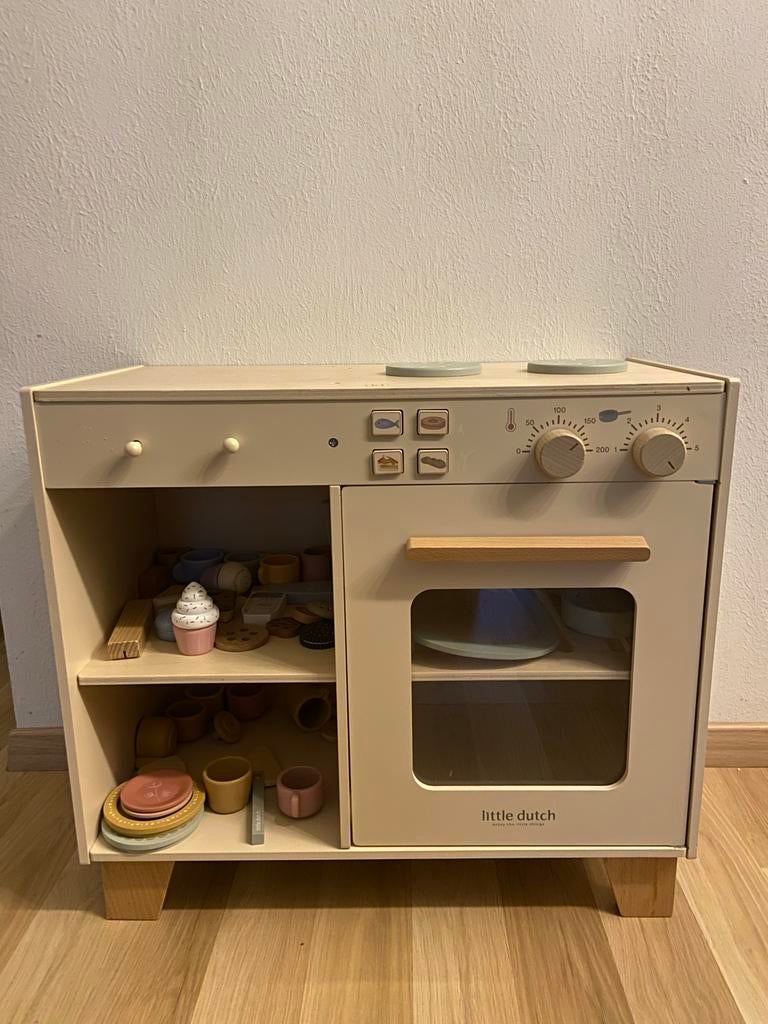 Houten speelkeuken van Little Dutch, Ophalen, Gebruikt, Hout, Speelkeuken