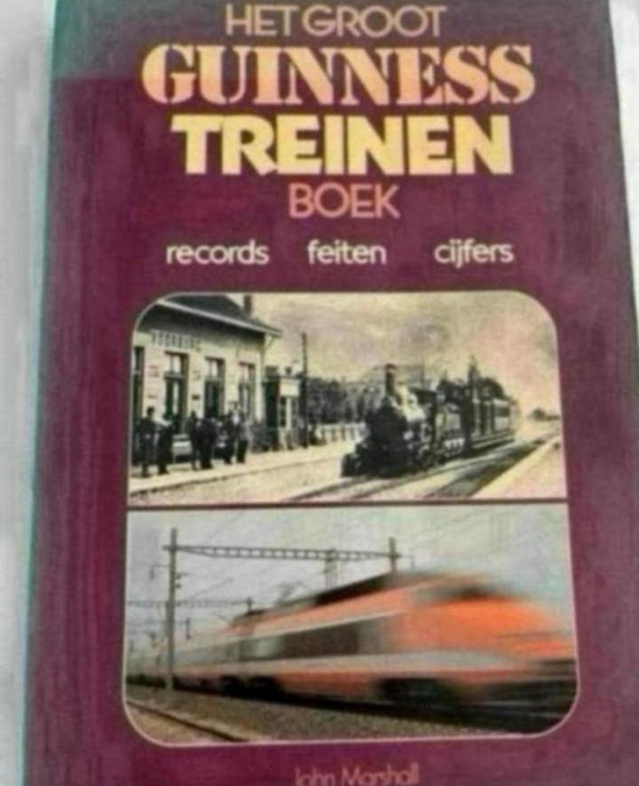 Het Groot Guinness Treinen Boek: Records, Feiten, Cijfers, Boeken, Ophalen of Verzenden, Zo goed als nieuw, Trein