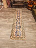 Perzisch Handgeknoopt Loper. Prachtige kleuren en patronen!, Crème, Perzisch, 200 cm of meer, Zo goed als nieuw