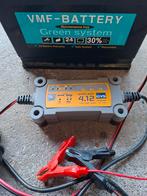 12V 74Ah Accu met Lader - Perfect voor Elektromotor/Voertuig, Ophalen