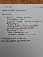 waterpomp, Ophalen, Gebruikt, Handmatig, Voorzetpomp