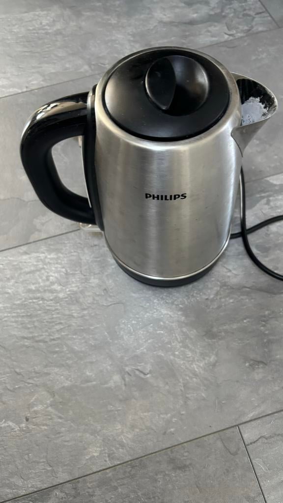Philips Waterkoker - RVS, 1 tot 2 liter, Ophalen of Verzenden, Gebruikt, Rvs