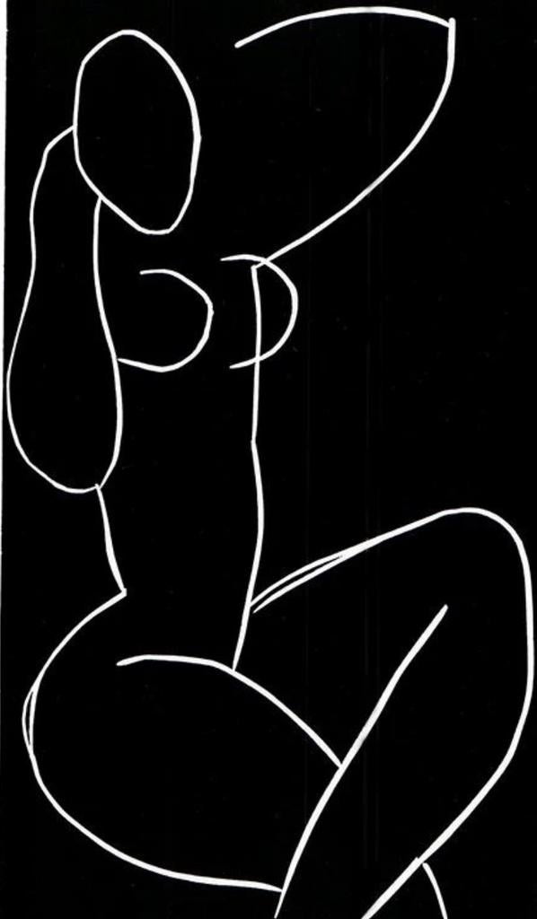 IKEA Matisse Nu Assis, Jambes Croisées II Lijst, Ophalen