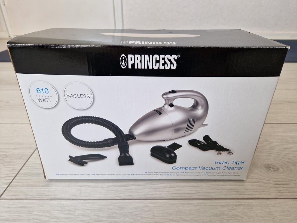 Princess 332757 Turbo Tiger Compacte Stofzuiger, Ophalen of Verzenden, Nieuw
