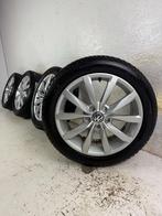 Originele Volkswagen Golf Caddy velgen 17" 5x112 Dijon 8mm!, Niet ingevuld, Gebruikt, Banden en Velgen, Niet ingevuld